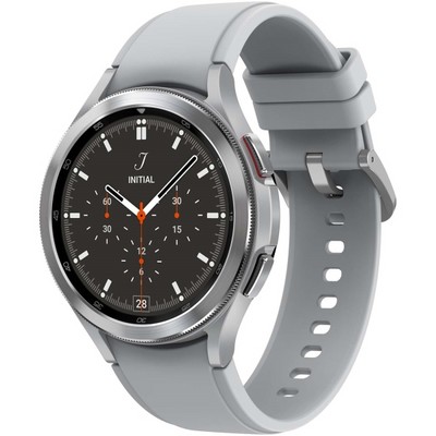 Умные часы Samsung Galaxy Watch4 Classic 46 мм Wi-Fi NFC, серебро - фото 10962