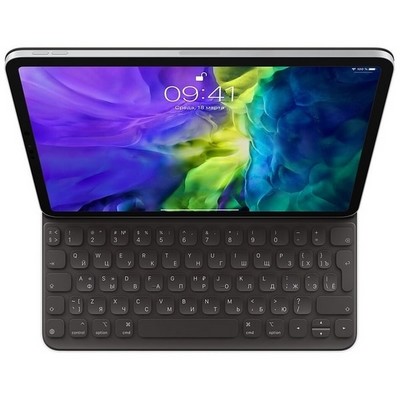 Чехол-клавиатура Apple Smart Keyboard Folio для iPad Pro 11 дюймов (3-го поколения) и iPad Air (4-го поколения), русская раскладка - фото 11448