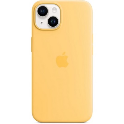 Чехол Apple iPhone 14 Silicone MagSafe - Sunglow - фото 11492