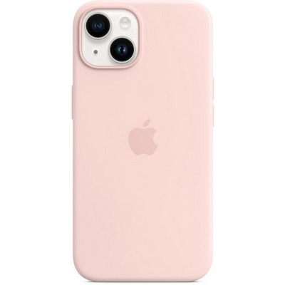 Чехол Apple iPhone 14 Silicone MagSafe - Chalk Pink - фото 11504