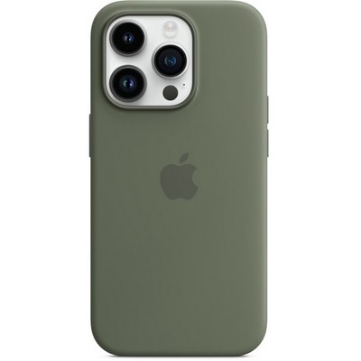 Чехол Apple iPhone 14 Pro Silicone MagSafe - Olive - фото 11519