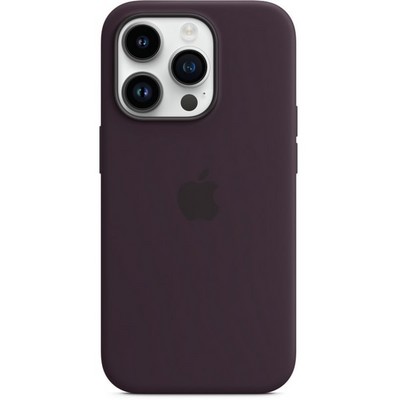 Чехол Apple iPhone 14 Pro Silicone MagSafe - Elderberry - фото 11537