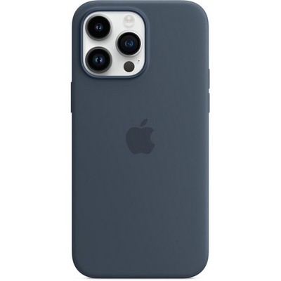 Чехол Apple iPhone 14 Pro Max Silicone MagSafe - Storm Blue - фото 11579