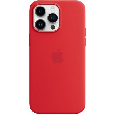 Чехол Apple iPhone 14 Pro Max Silicone MagSafe - (PRODUCT)RED - фото 11585