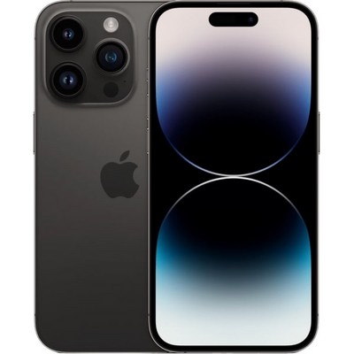 Смартфон Apple iPhone 14 Pro 1 ТБ, nano SIM+eSIM, космический черный - фото 5652