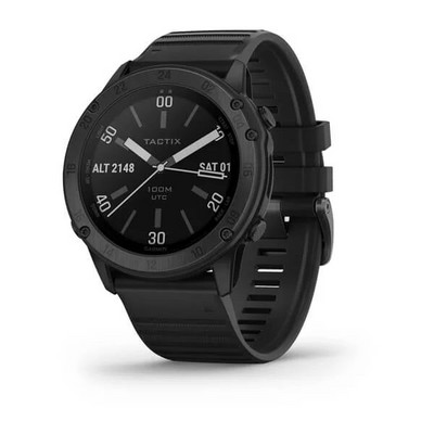 Умные часы Garmin Tactix Delta - Sapphire Edition Черное DLC-покрытие с черным ремешком - фото 11990