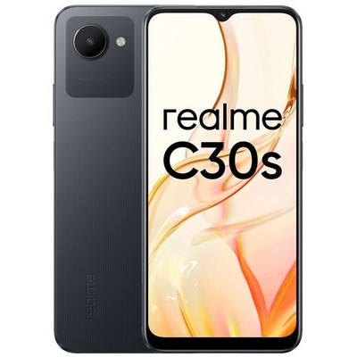 Смартфон realme C30s 3/64 ГБ, 2 nano SIM, черный - фото 12383