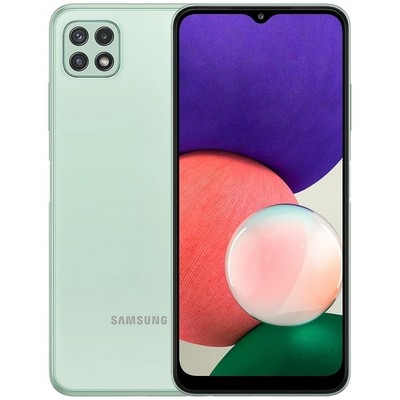 Смартфон Samsung Galaxy A22s 5G 4/128 ГБ, Dual nano SIM, мятный - фото 5800