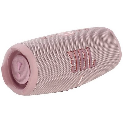 Портативная акустика JBL Charge 5, 40 Вт, розовый - фото 12469