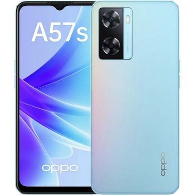 Смартфон OPPO A57s 4/128 ГБ, Dual nano SIM, sky blue - фото 12728