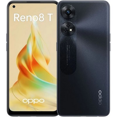 Смартфон OPPO Reno8 T 8/128 ГБ , Dual nano SIM, черный - фото 12754