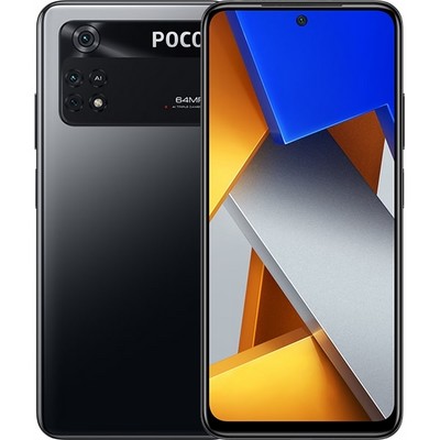 Смартфон Xiaomi POCO M4 Pro 4G 6/128 ГБ, Dual nano SIM, черный - фото 12931