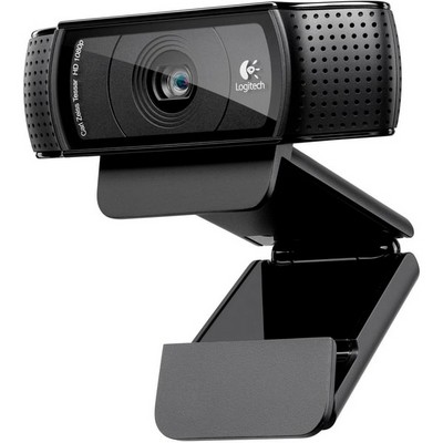 Веб-камера Logitech VC HD Pro Webcam C920e, черный - фото 13332