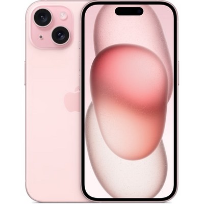 Смартфон Apple iPhone 15 128 ГБ, Dual: nano SIM + eSIM, розовый - фото 14720