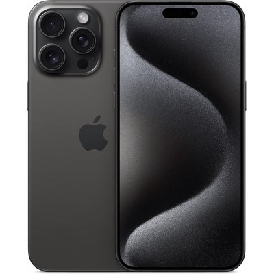 Смартфон Apple iPhone 15 Pro Max 256 ГБ, Dual: nano SIM + eSIM, черный титан - фото 14883