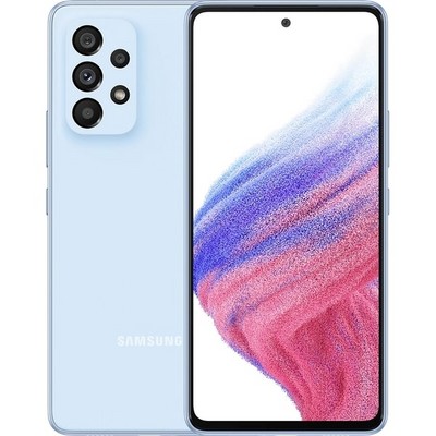 Смартфон Samsung Galaxy A53 5G 8/128 ГБ, Dual nano SIM, голубой - фото 6220