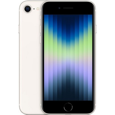Смартфон Apple iPhone SE 2022 128 ГБ, nano SIM+eSIM, Starlight - фото 4584
