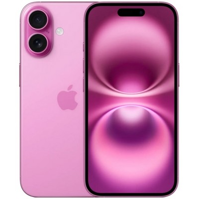Смартфон Apple iPhone 16 128GB Dual SIM Pink  - фото 15133