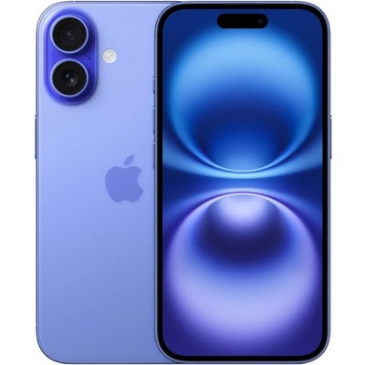 Смартфон Apple iPhone 16 128GB Dual SIM Ultramarine  - фото 15137