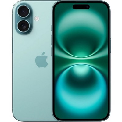 Смартфон Apple iPhone 16 128GB eSIM Teal  - фото 15363