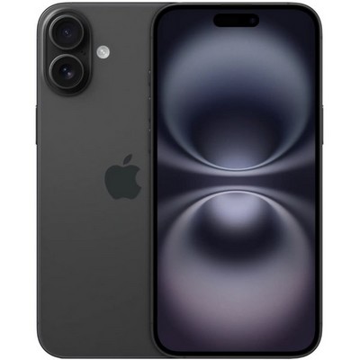 Смартфон Apple iPhone 16 Plus 128GB eSIM Black  - фото 15380
