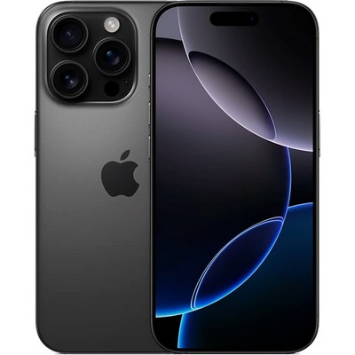 Смартфон Apple iPhone 16 Pro 256GB eSIM Black Titanium  - фото 15456