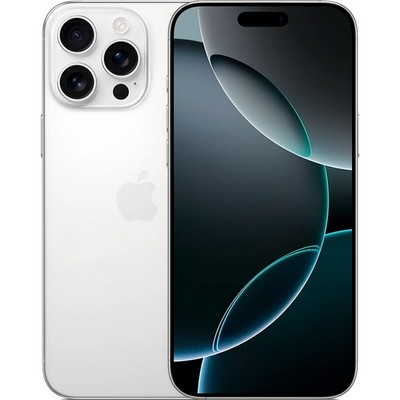 Смартфон Apple iPhone 16 Pro Max 1TB SIM + eSIM White Titanium  - фото 15617