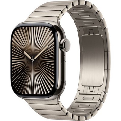 Умные часы Apple Watch Series 10 GPS + Cellular 42mm Natural Titanium Link Bracelet - фото 16217