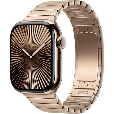 Умные часы Apple Watch Series 10 GPS + Cellular 42mm Gold Titanium Link Bracelet - фото 16220