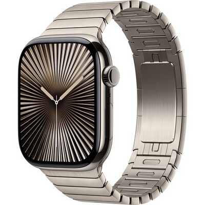 Умные часы Apple Watch Series 10 GPS + Cellular 46mm Natural Titanium Link Bracelet - фото 16235