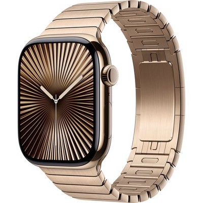 Умные часы Apple Watch Series 10 GPS + Cellular 46mm Gold Titanium Link Bracelet - фото 16238