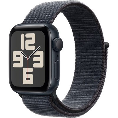 Умные часы Apple Watch SE 2 (2024) GPS 40mm Midnight Aluminium Ink Sport Loop - фото 16251