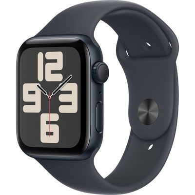 Умные часы Apple Watch SE 2 (2024) GPS 44mm Midnight Aluminium Midnight Sport Band - фото 16257