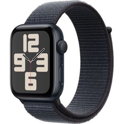 Умные часы Apple Watch SE 2 (2024) GPS 44mm Midnight Aluminium Ink Sport Loop - фото 16264
