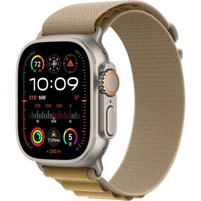 Умные часы Apple Watch Ultra 2 (2024) GPS + Cellular 49mm Natural Alpine Loop Tan - фото 16273