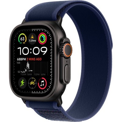 Умные часы Apple Watch Ultra 2 (2024) GPS + Cellular 49mm Black Trail Loop Blue - фото 22879