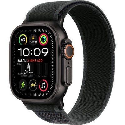 Умные часы Apple Watch Ultra 2 (2024) GPS + Cellular 49mm Black Trail Loop Black - фото 16324