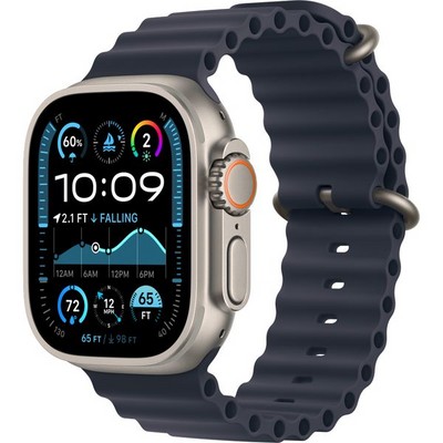 Умные часы Apple Watch Ultra 2 (2024) GPS + Cellular 49mm Natural Ocean Band Navy - фото 16330