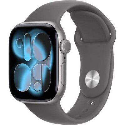 Умные часы Apple Watch Series 11, 42 mm, Space Gray Aluminium Stone Gray Sport Band - фото 16371