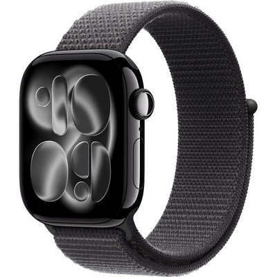 Умные часы Apple Watch Series 11, 42 mm, Jet Black Aluminium Dark Gray Sport Loop - фото 22889