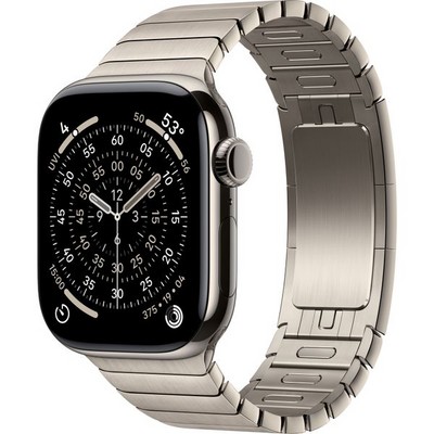 Умные часы Apple Watch Series 11, 42 mm, Natural Titanium Link Bracelet - фото 16648