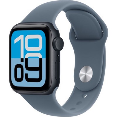 Умные часы Apple Watch SE 3, 40 mm, Midnight Aluminium Anchor Blue Sport Band - фото 16669