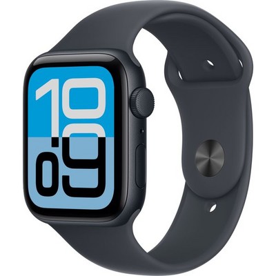 Умные часы Apple Watch SE 3, 44 mm, Midnight Aluminium Midnight Sport Band - фото 16723