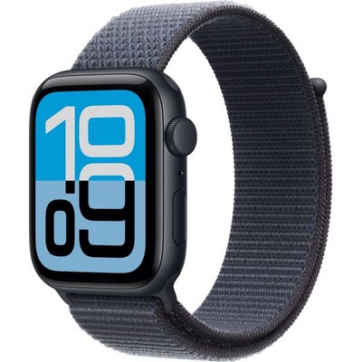 Умные часы Apple Watch SE 3, 44 mm, Midnight Aluminium Anchor Blue Sport Loop - фото 16731