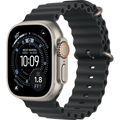 Умные часы Apple Watch Ultra 3, 49 mm, Natural Ocean Band Black - фото 16787