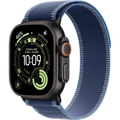 Умные часы Apple Watch Ultra 3, 49 mm, Black Trail Loop Blue/Bright Blue - фото 16801