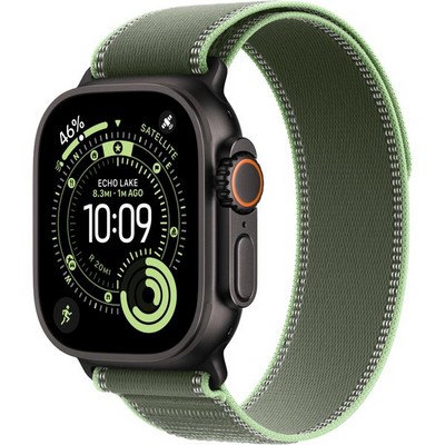 Умные часы Apple Watch Ultra 3, 49 mm, Black Trail Loop Green/Neon - фото 16804