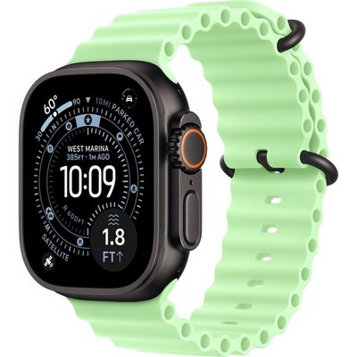 Умные часы Apple Watch Ultra 3, 49 mm, Black Ocean Band Neon Green - фото 16810