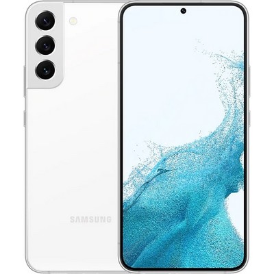 Смартфон Samsung Galaxy S22+ 8/128 ГБ, nano SIM+eSIM, белый фантом - фото 6669