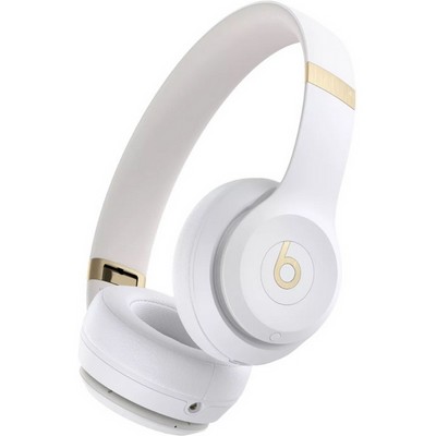 Беспроводные наушники Beats Solo 4 Warm White - фото 20833